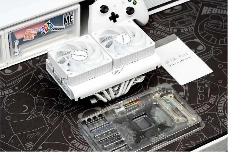 九鯊风冷散热器来了个双黄蛋，实测游戏下的锐龙9 7900X温度