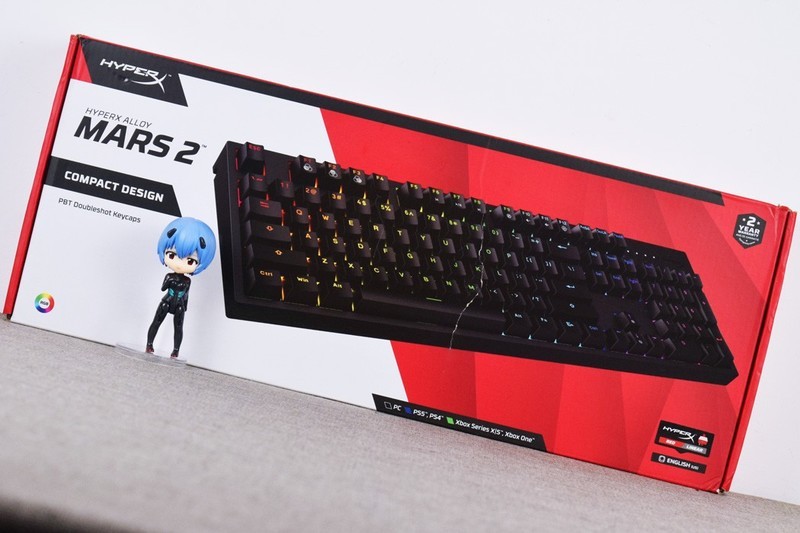 侧重细节和体验，极度未知HyperX火星2机械键盘开箱试玩