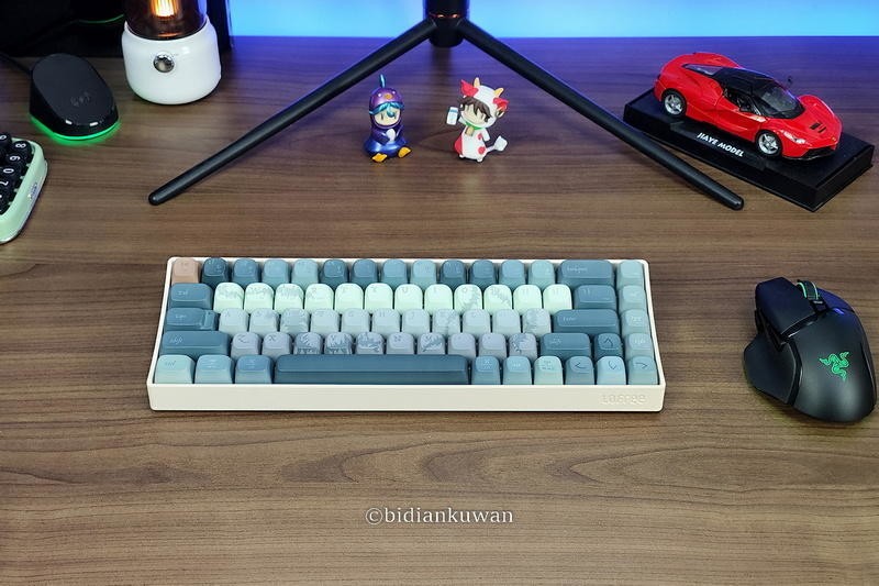 热升华PBT颜值担当，Lofree洛斐小翘山东舰+龙舌兰主题键帽换装秀