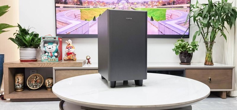 将新房打造成电影院，给我的75寸大电视配上漫步者B2SW 2.1声道电视音响