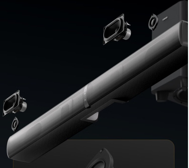 将新房打造成电影院，给我的75寸大电视配上漫步者B2SW 2.1声道电视音响