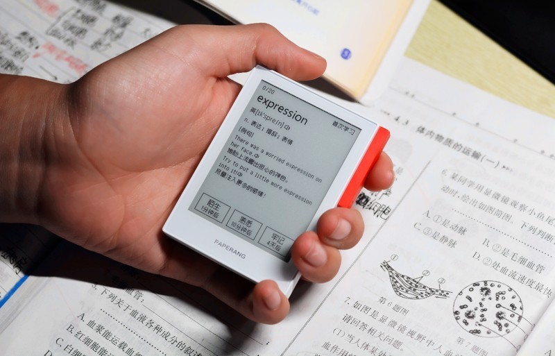 3.1寸墨水屏大屏不伤眼，全学科知识一卡在手，喵喵智能学习卡Q1