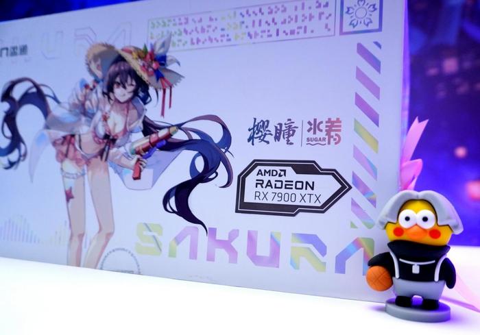 终于忍不住想把玩一下，盈通RX 7900XTX樱瞳水着显卡开箱评测