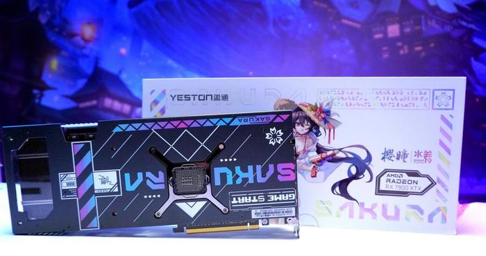 终于忍不住想把玩一下，盈通RX 7900XTX樱瞳水着显卡开箱评测