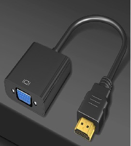 ASL国产CS5213 转VGA信号输出音频 替代AG6200安格芯片 HDMI to VGA（带音频）方案设计