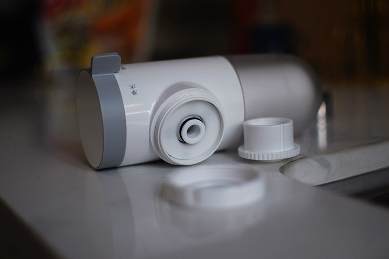 看到见的健康好水.5重复合过滤 小米米家龙头净水器2