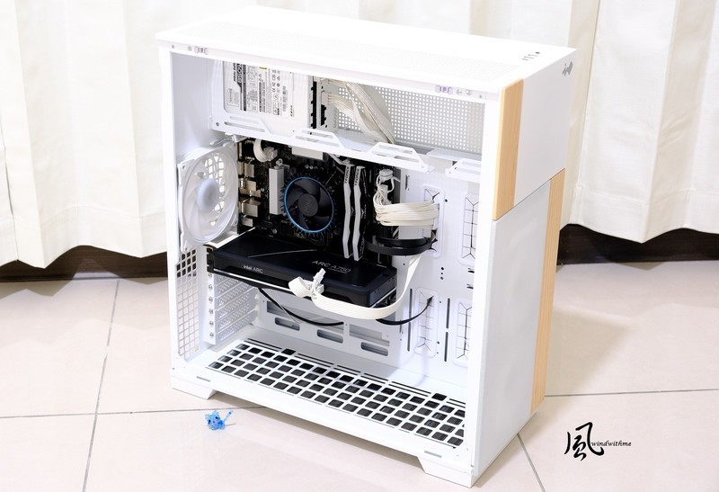 BIOSTAR B760MZ-E PRO搭载Intel Core i5-14500实测与InWin F5白色机壳开箱