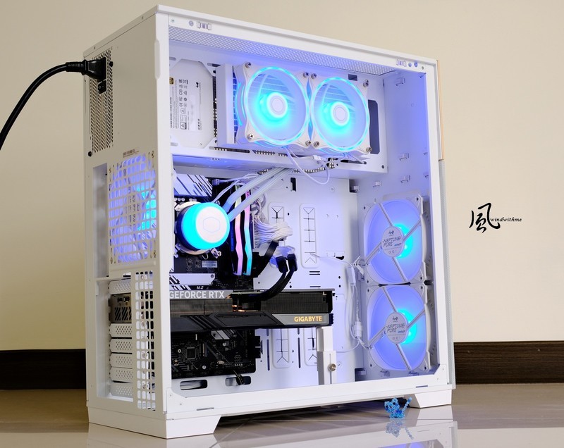 BIOSTAR B760MZ-E PRO搭载Intel Core i5-14500实测与InWin F5白色机壳开箱