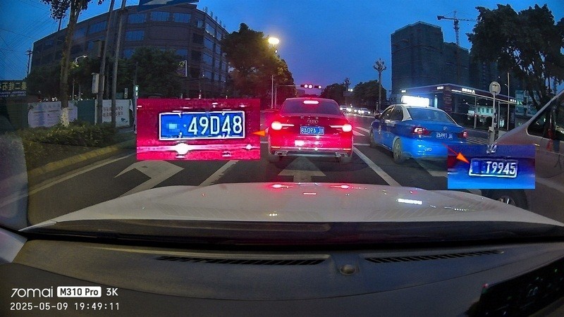 高清画质与智能功能的完美结合 70迈M310 Pro 3K 行车记录仪