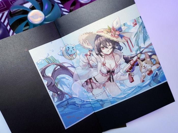 终于忍不住想把玩一下，盈通RX 7900XTX樱瞳水着显卡开箱评测