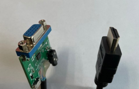 ASL国产CS5213 转VGA信号输出音频 替代AG6200安格芯片 HDMI to VGA（带音频）方案设计