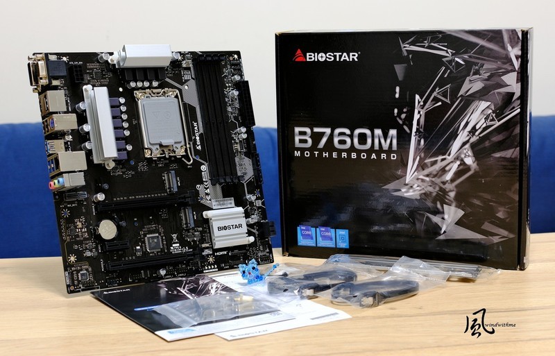 BIOSTAR B760MZ-E PRO搭载Intel Core i5-14500实测与InWin F5白色机壳开箱