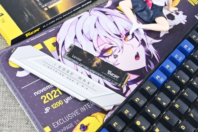 雷克沙THOR 1TB PCIE4.0固态硬盘试玩：适合笔记本宝宝的低温体质