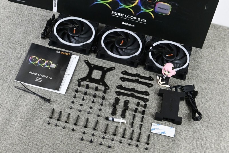 德商德静界PURE LOOP 2 FX 360水冷散热器开箱试玩：冷静酷选择