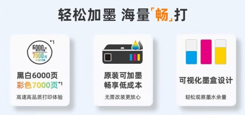 千元内仓储式喷墨打印机，家长必备的“助学神器”