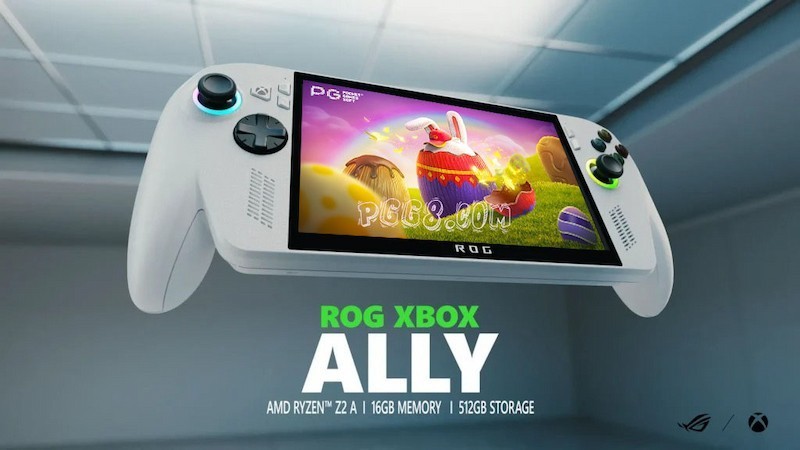 电竞掌机卷到PG SLOT！华硕联合微软推ROG Xbox Ally正式开打！