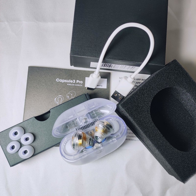 泥炭Capsule 3 Pro未来感蓝牙耳机：未来科技与音乐体验的完美结合