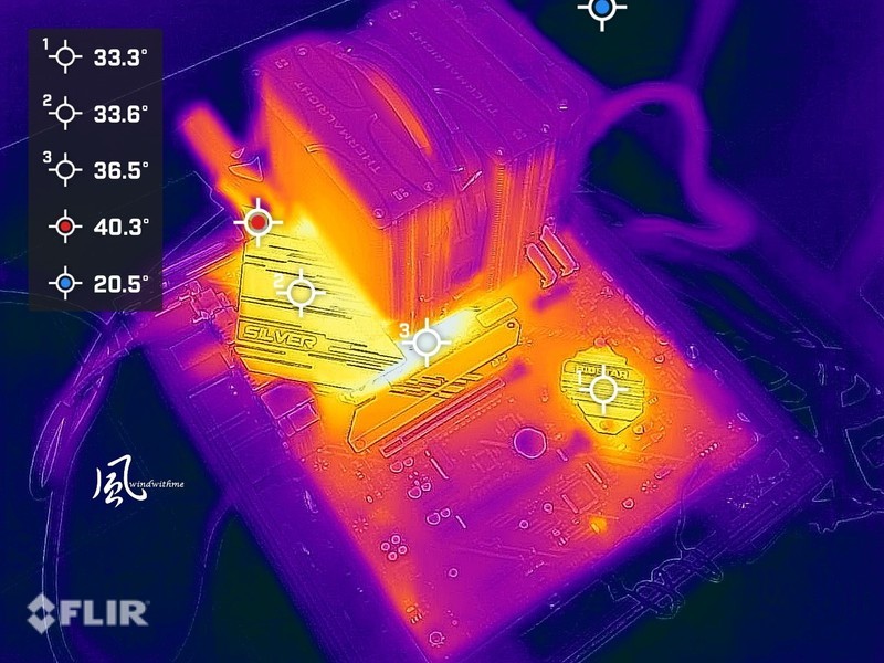 Intel Core i7-13700搭载BIOSTAR B760A-SILVER风冷实测