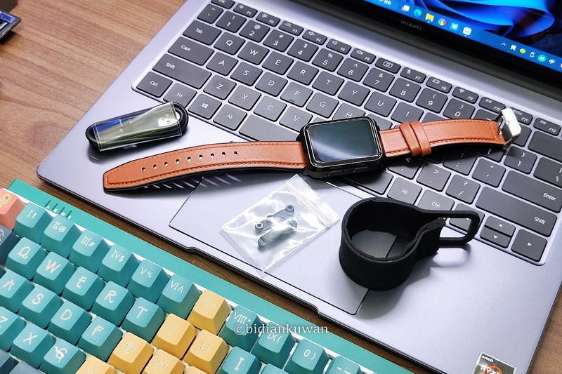 腕上微型气泵，一键精准测血压，dido E50S Pro气囊式血压智能手表