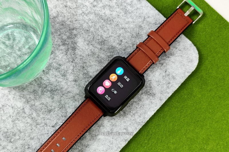 腕上微型气泵，一键精准测血压，dido E50S Pro气囊式血压智能手表