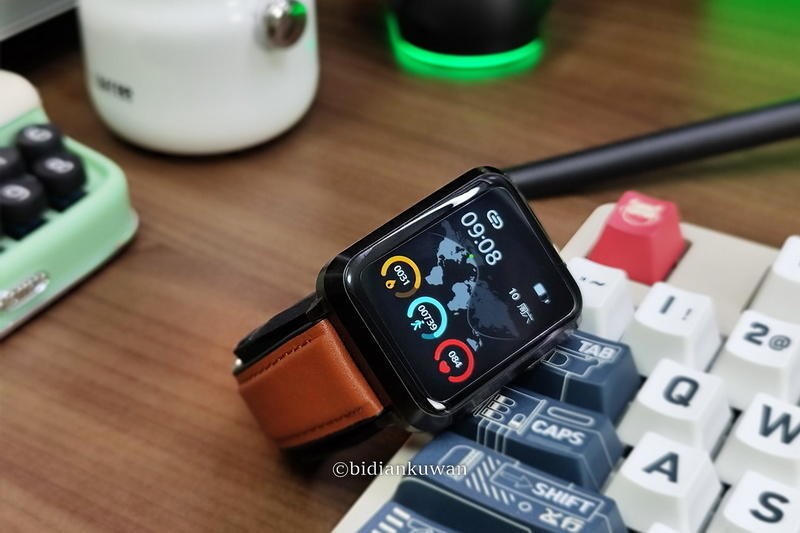 腕上微型气泵，一键精准测血压，dido E50S Pro气囊式血压智能手表