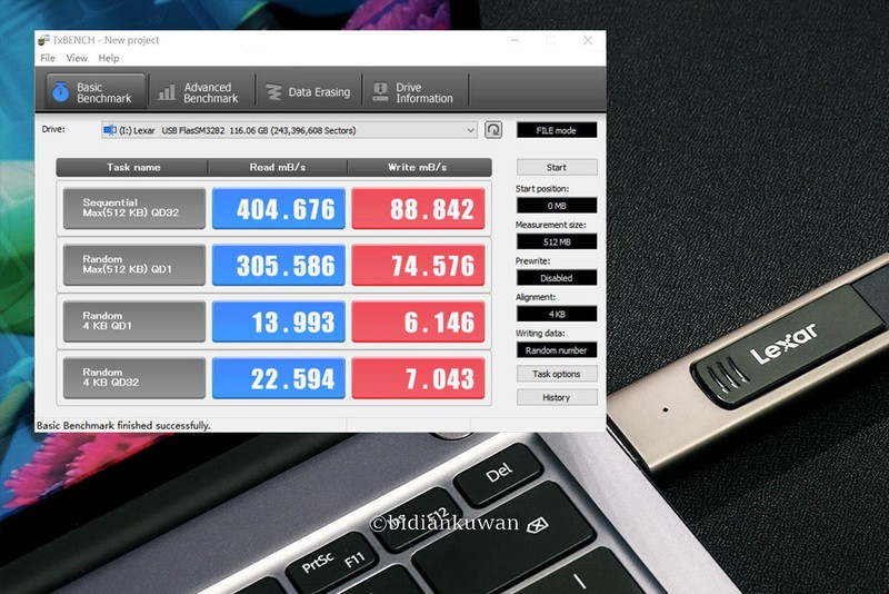 读速稳超400MB/s！99块入手128G高速U盘，雷克沙M900 USB3.1实测