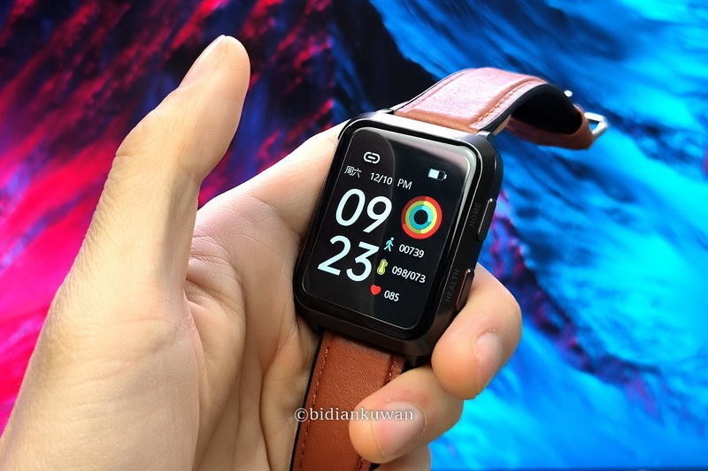 腕上微型气泵，一键精准测血压，dido E50S Pro气囊式血压智能手表