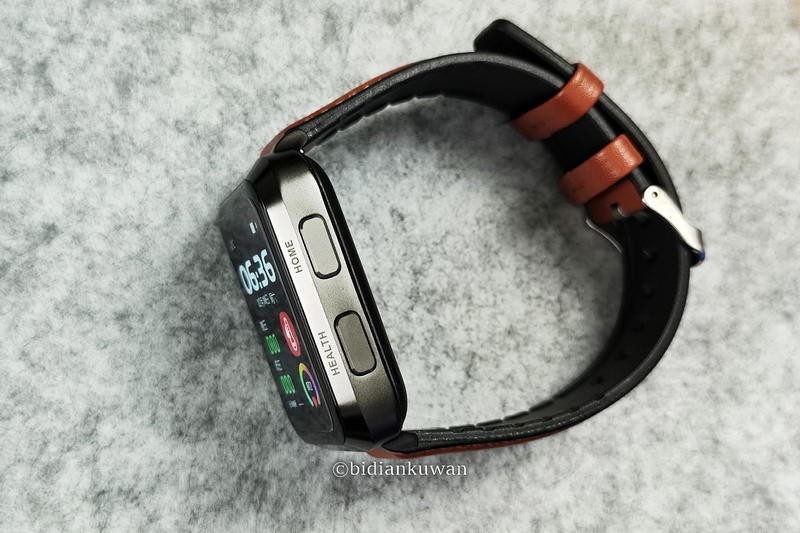 腕上微型气泵，一键精准测血压，dido E50S Pro气囊式血压智能手表