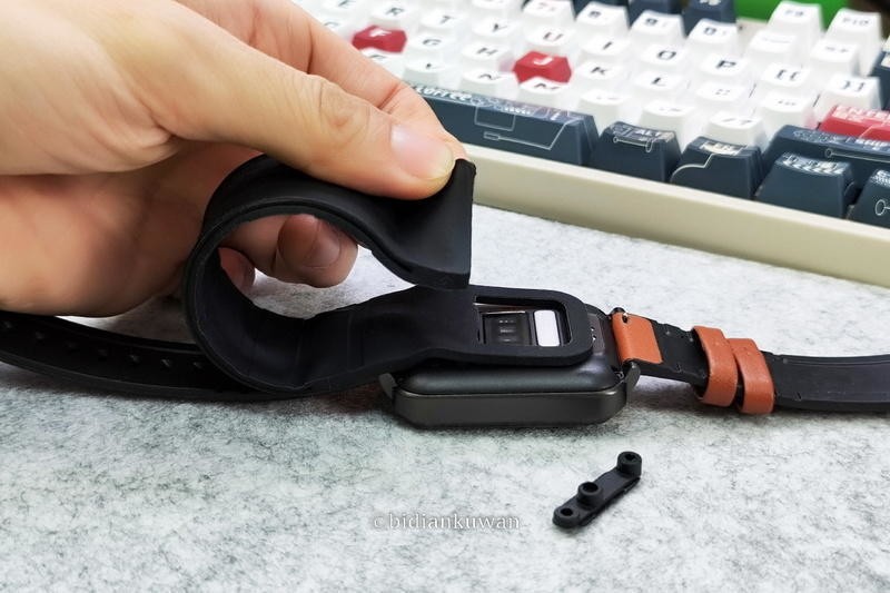 腕上微型气泵，一键精准测血压，dido E50S Pro气囊式血压智能手表