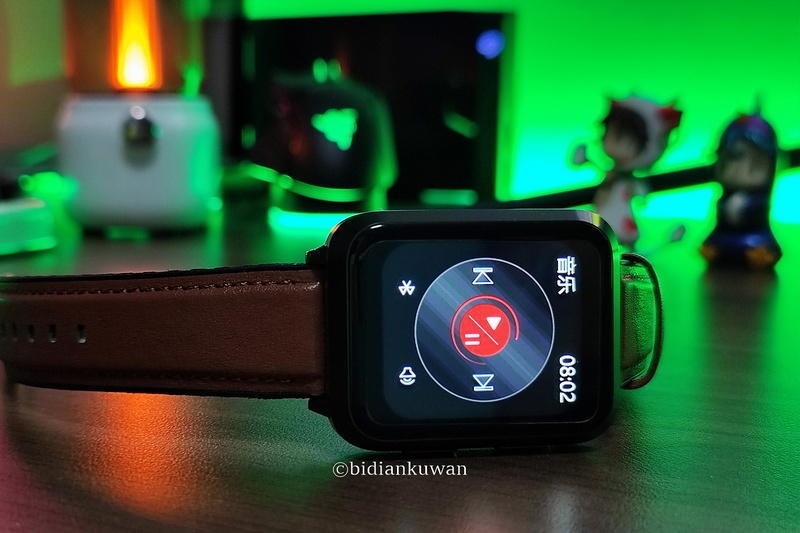 腕上微型气泵，一键精准测血压，dido E50S Pro气囊式血压智能手表