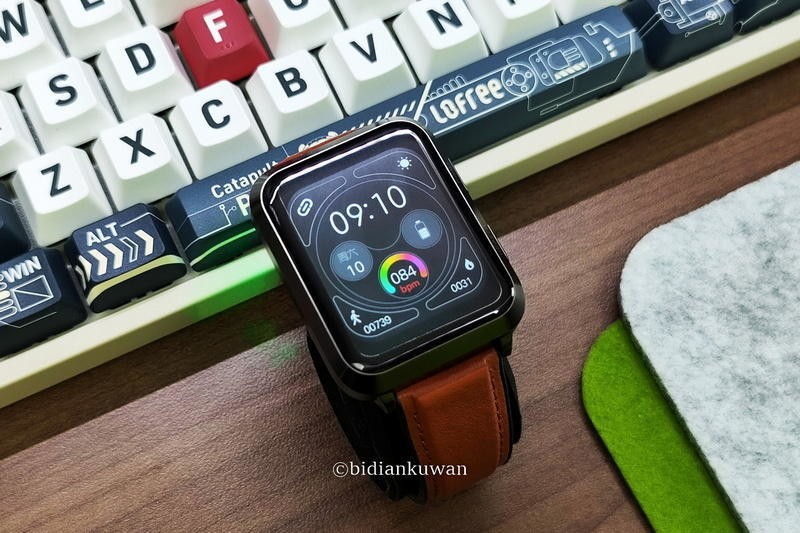 腕上微型气泵，一键精准测血压，dido E50S Pro气囊式血压智能手表