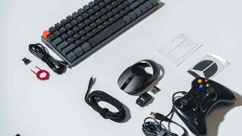 雷柏电竞游戏套装组合，让游戏体验更加有真实感