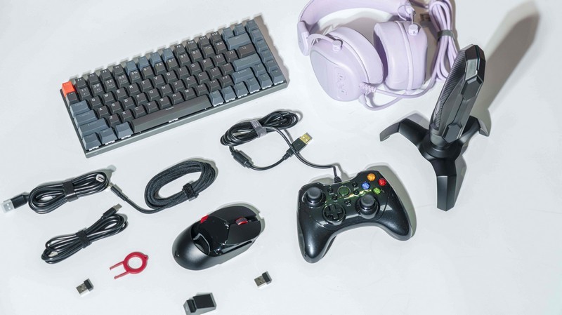 雷柏电竞游戏套装组合，让游戏体验更加有真实感