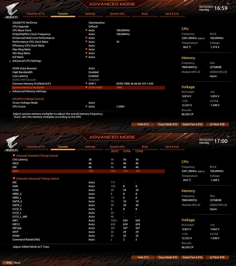 超高频D5内存的实力？宏碁掠夺者Hermes DDR5 7800 RGB实测体验