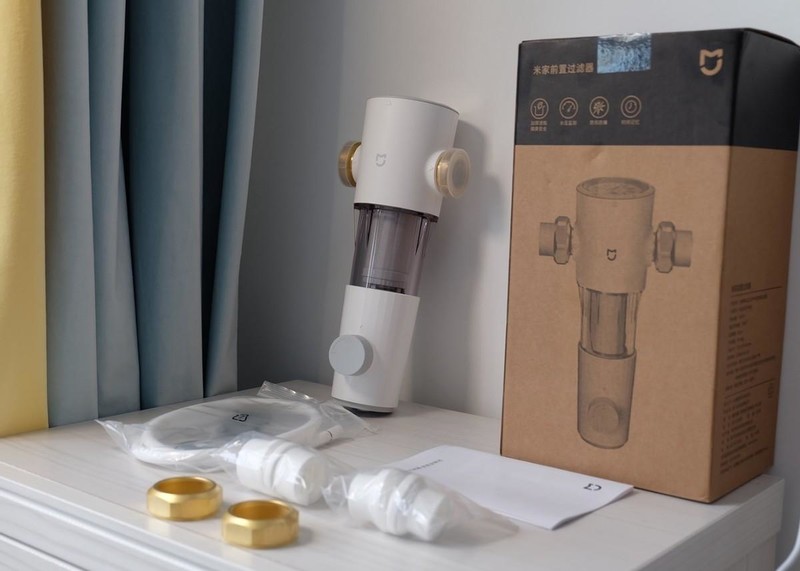 过滤杂质一把好手 米家前置过滤器让生活更健康