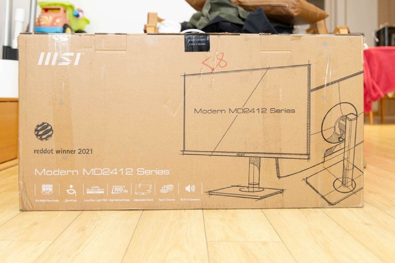 价格美丽，售后给力，高颜值显示器微星MD2412PW