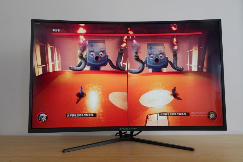 巨屏畅玩游戏体验--泰坦军团38.5英寸C40MQR曲面屏测评