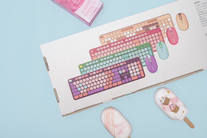 分不清色号的直男同样浪漫，给女性朋友推荐高颜值键鼠