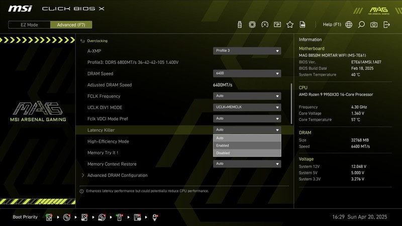 喂饱怪兽R9 9950X3D 微星MAG B850M MORTAR WIFI迫击炮深度评测