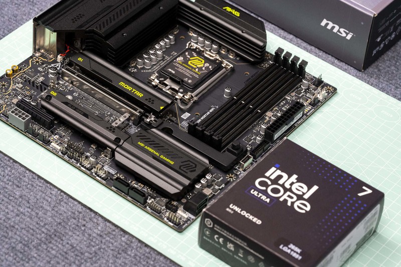 更实惠的酷睿Ultra 200S座驾来了，微星MAG B860M MORTAR WIFI主板开箱