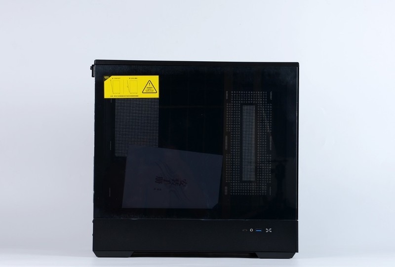 开机看灯效，关机看镜面：全新爱国者星璨岚黑镜机箱+13700KF+4070Ti装机