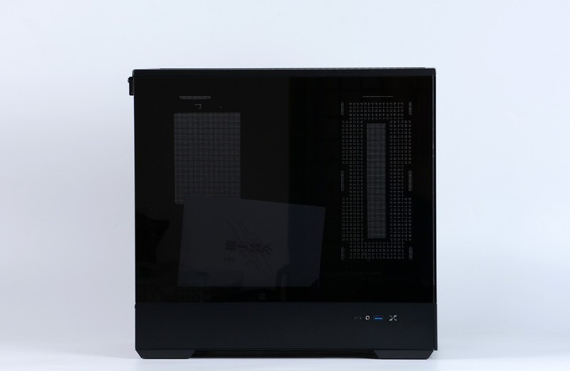 开机看灯效，关机看镜面：全新爱国者星璨岚黑镜机箱+13700KF+4070Ti装机