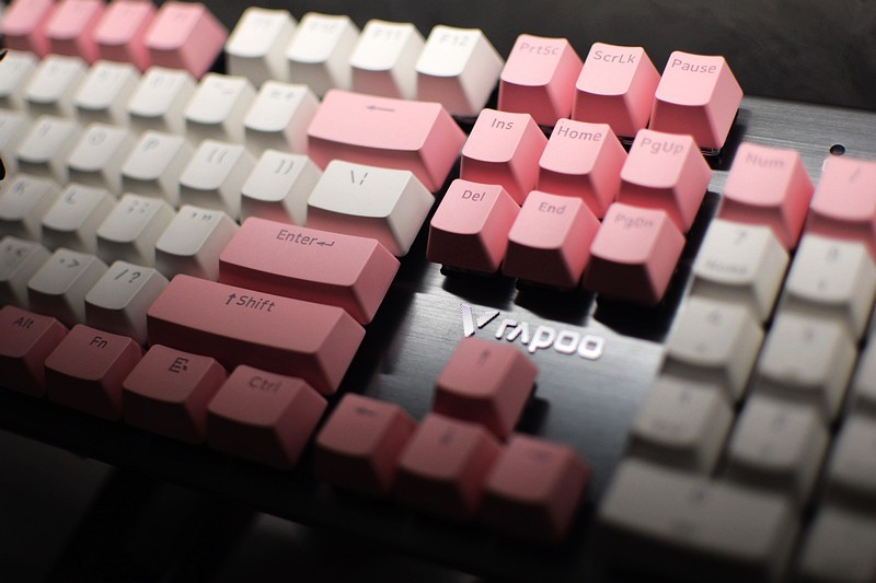 自主银轴防尘防水 雷柏V530防水背光游戏机械键盘