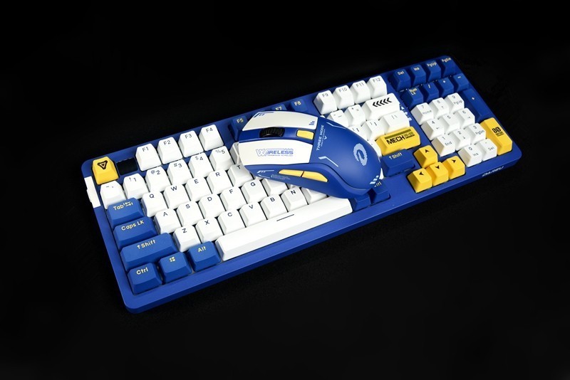 88g、无线三模、磁吸充电底座，达尔优A950，机甲爱好者的新玩具