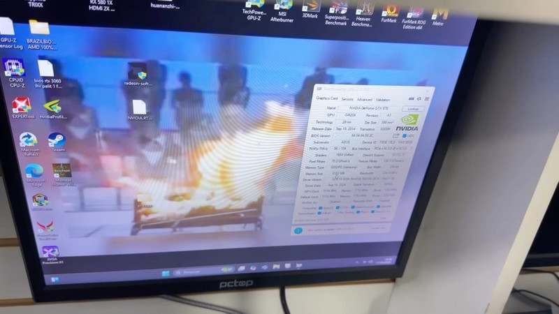 玩家将 11 年前的英伟达 GTX 970 显卡改造升级 8GB 显存