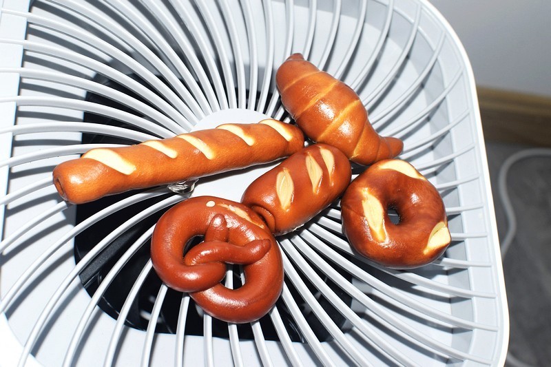 真面包烤制 纯手工制作 窝萌冰箱贴