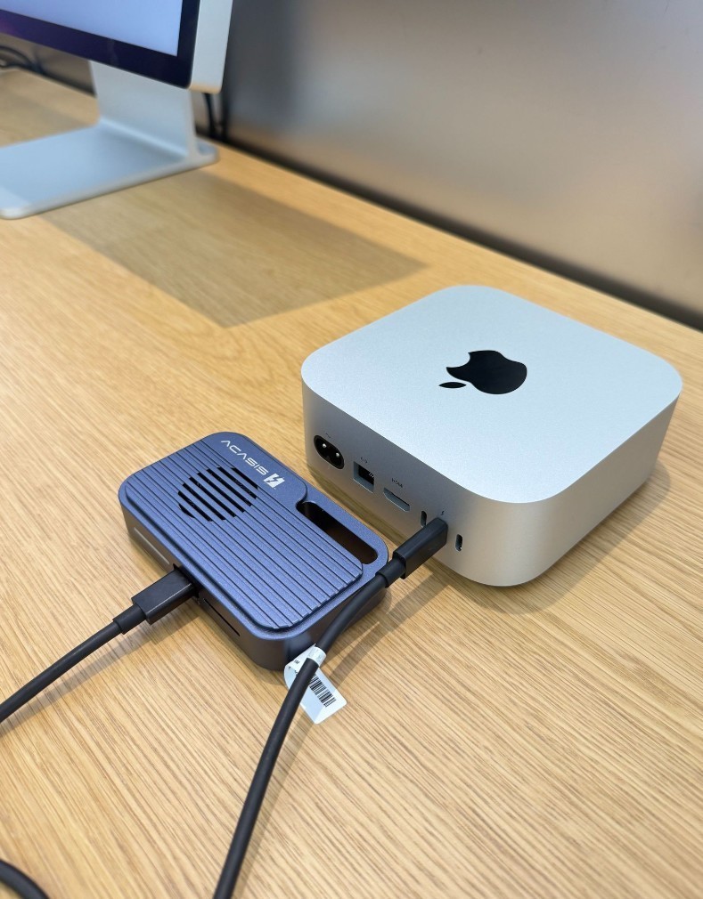 解锁Mac mini的无限可能——ACASIS阿卡西斯TB501雷电5硬盘盒评测