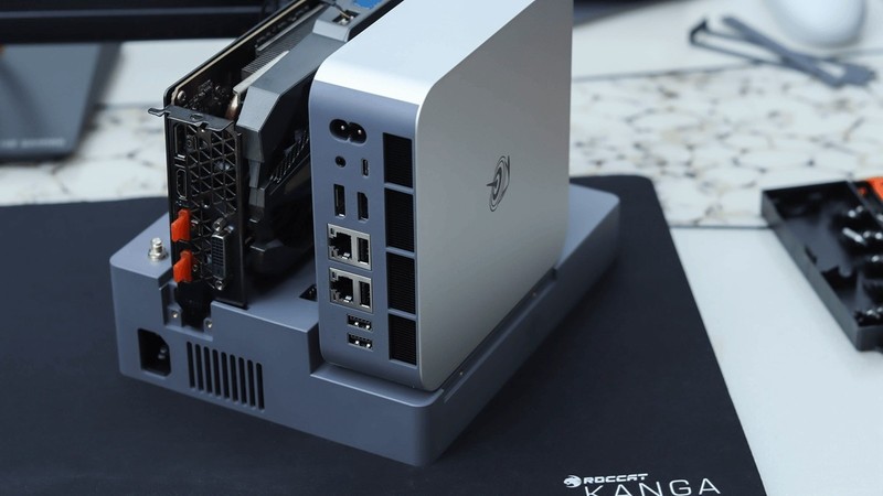 这才是迷你主机应有的样子，零刻GTi12 Ultra配显卡扩展坞，没短板！