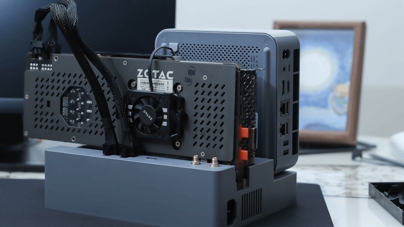 这才是迷你主机应有的样子，零刻GTi12 Ultra配显卡扩展坞，没短板！