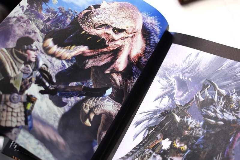 560页超大规模设定资料《寻迹 怪物猎人 世界》